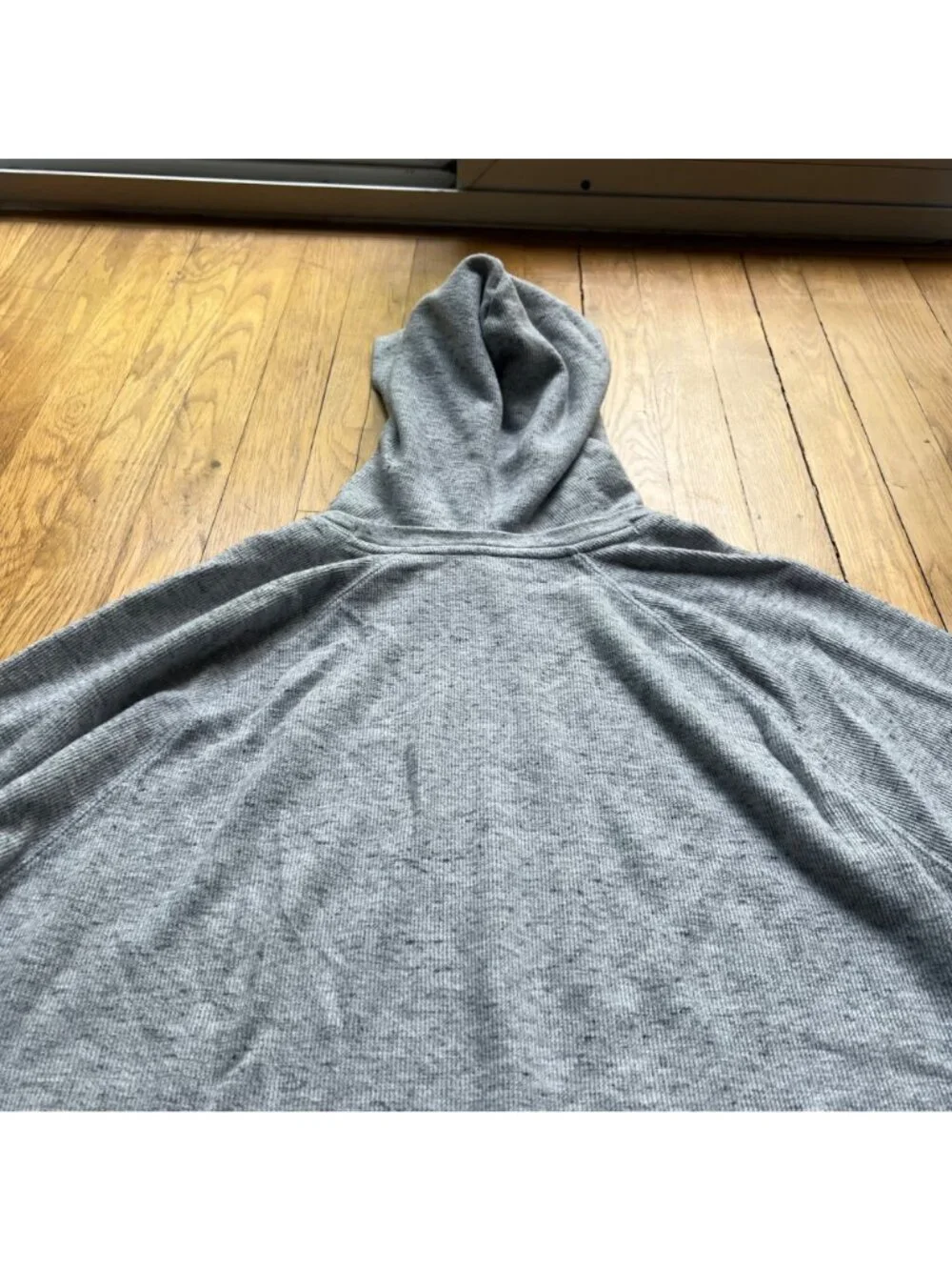 Banana Republic Mens Size XXL Gray Hooded Long Sleeve Pullover Hoodie Sweatshirt